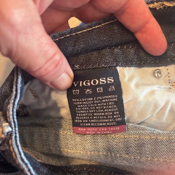 Vigoss 'The New York' Boot Cut Jeans - Size 10R - Picture 12 of 12